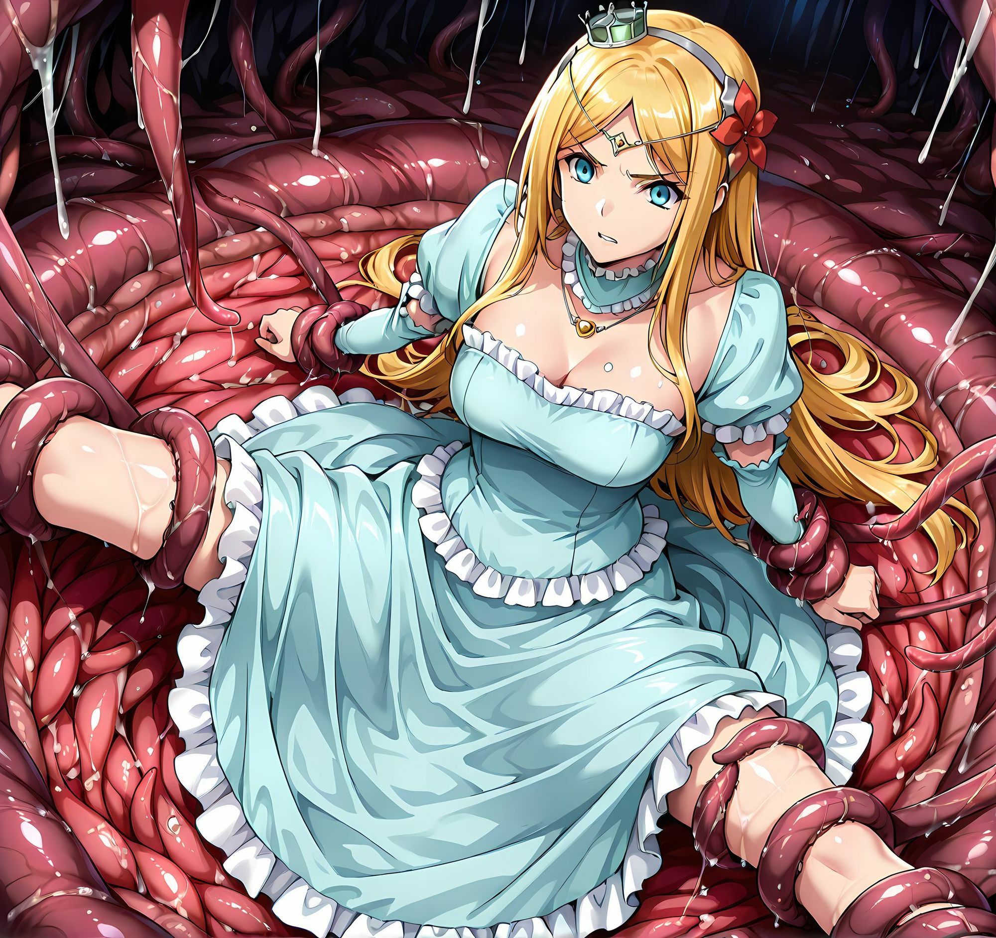 プリンセス洗脳丸呑み悪堕ち〜淫魔化ドスケベ交尾〜 サンプル3ページ目