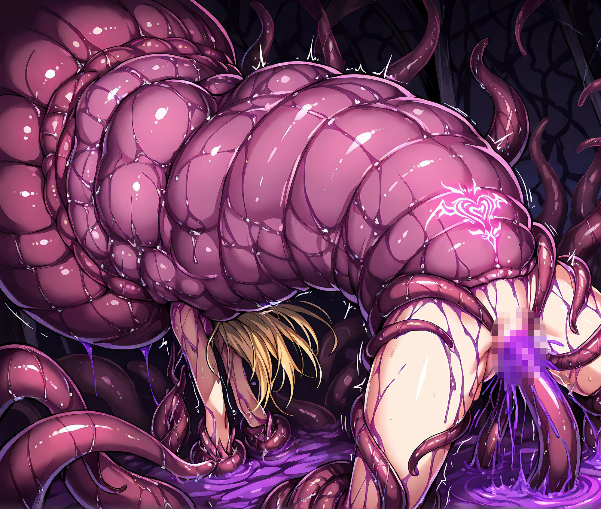 プリンセス洗脳丸呑み悪堕ち〜淫魔化ドスケベ交尾〜 サンプル6ページ目