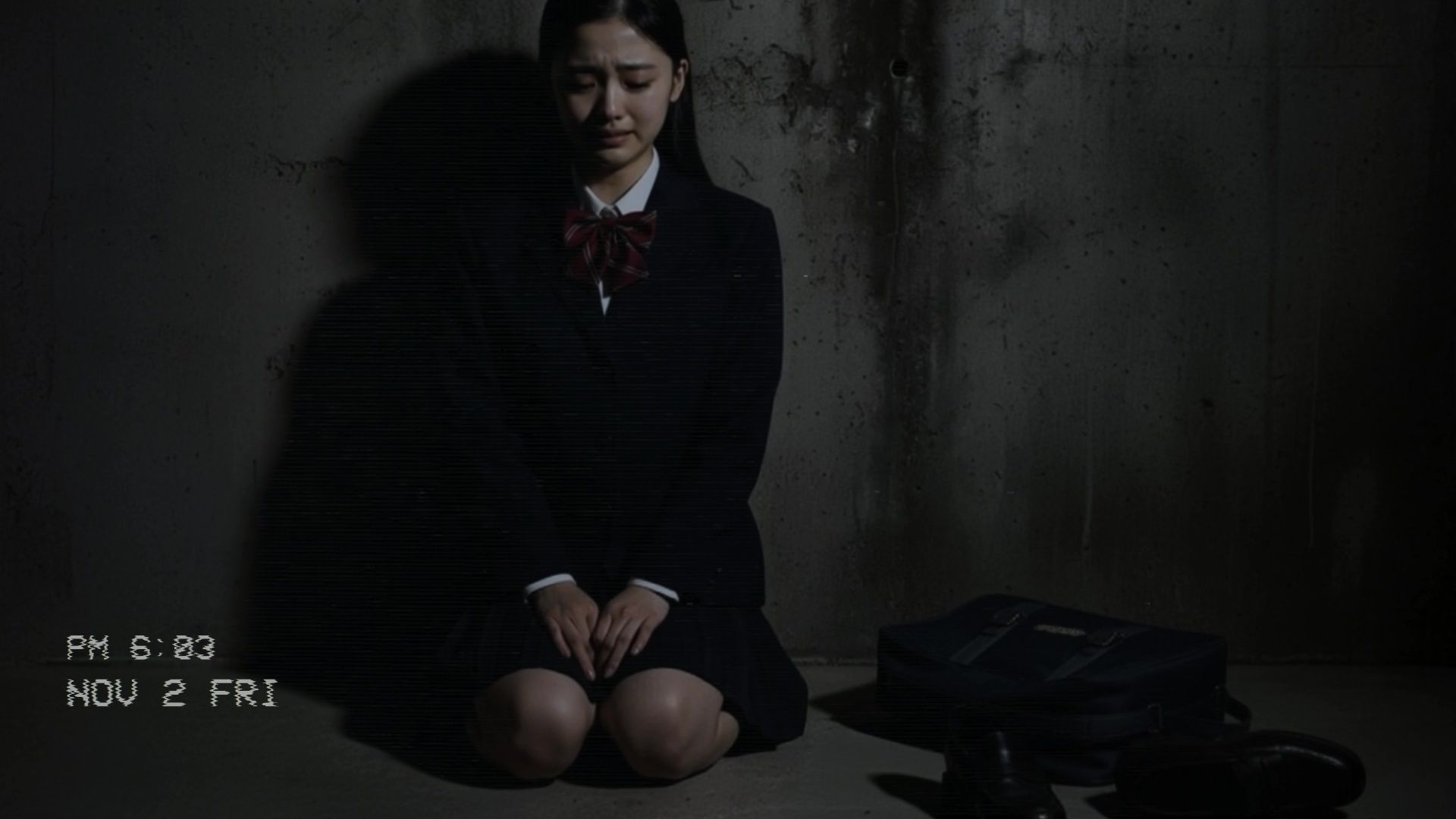 万引き女子校生のお仕置き謝罪動画 13 サンプル2ページ目