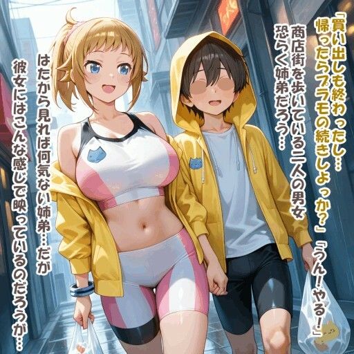 パイズリ異能力おじさん  存在寄生（弟） 編 サンプル1ページ目