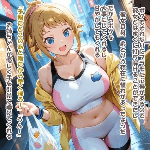 パイズリ異能力おじさん  存在寄生（弟） 編 サンプル3ページ目