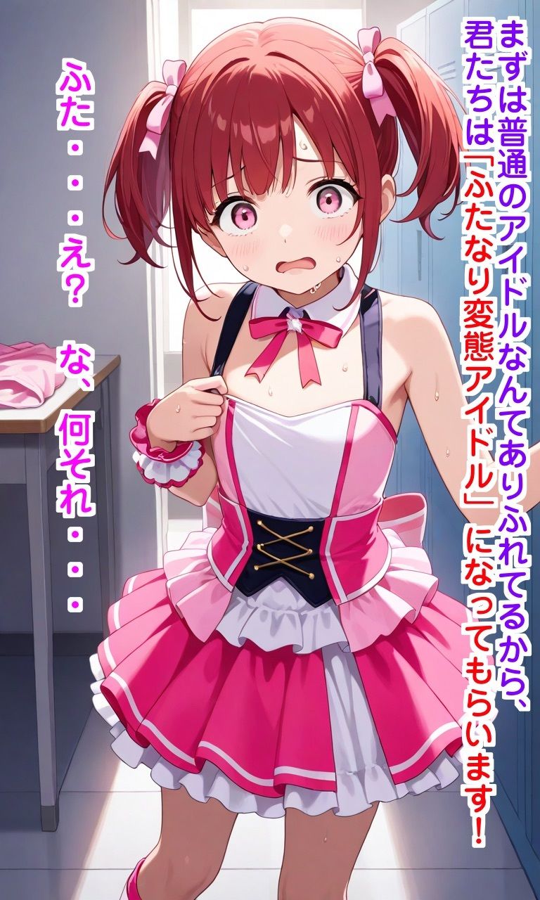 アイドル催●＆ふたなり化 サンプル6ページ目