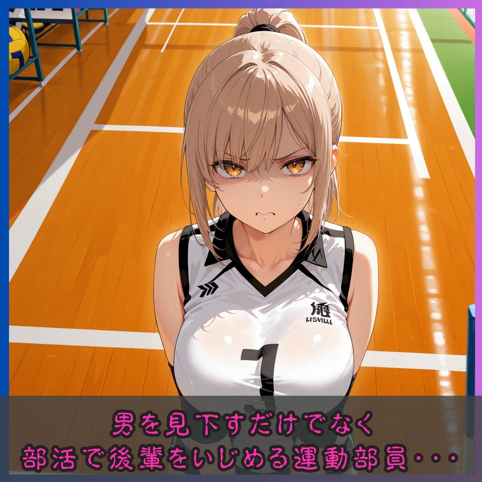 女子校生催●服従〜後輩いじめする運動部員に正義の鉄槌〜 サンプル2ページ目