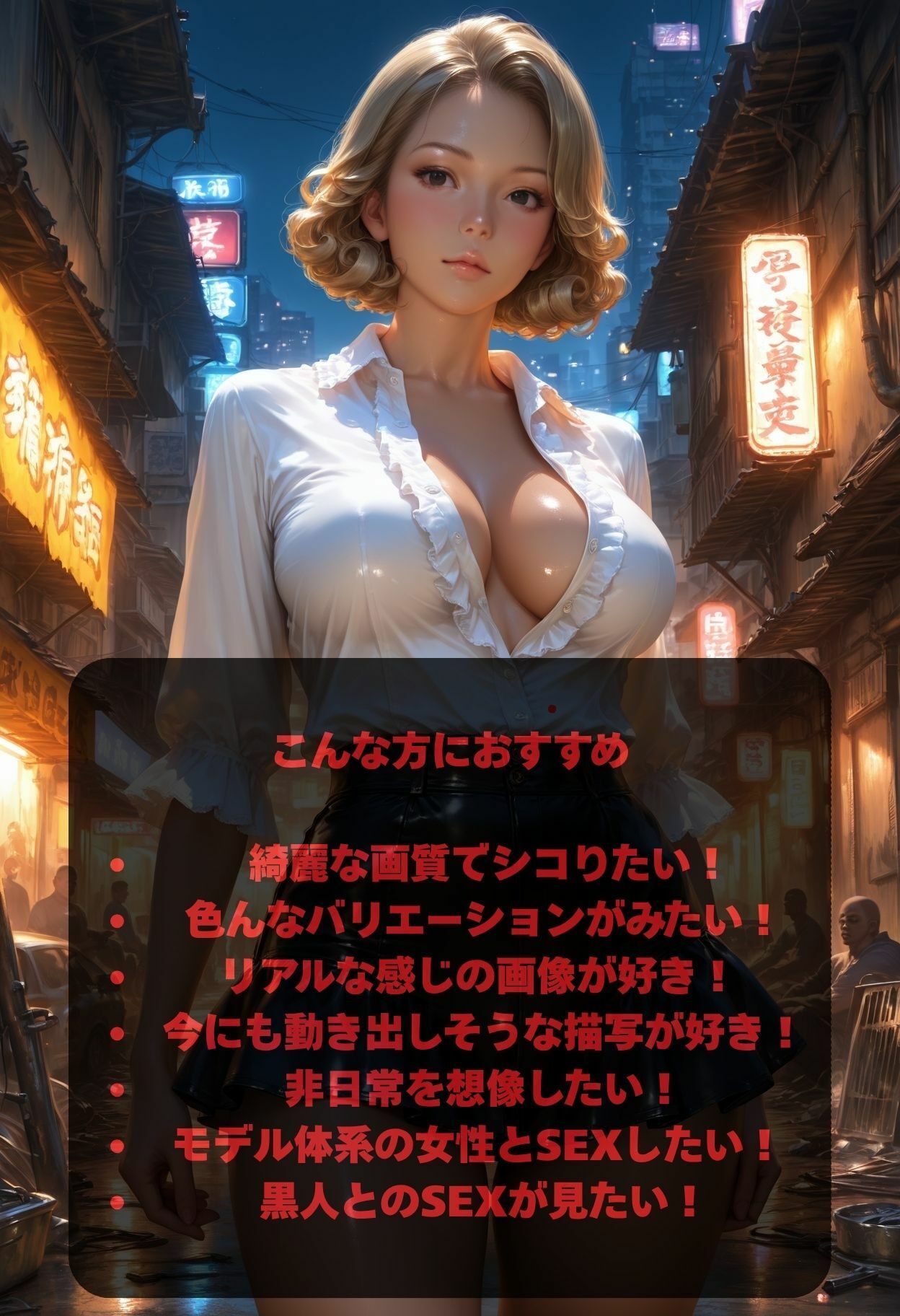 デカチン？？モデル美女 黒人/青姦/中出し 黒人デカマラに溺れたスタイリッシュ美女 サンプル1ページ目