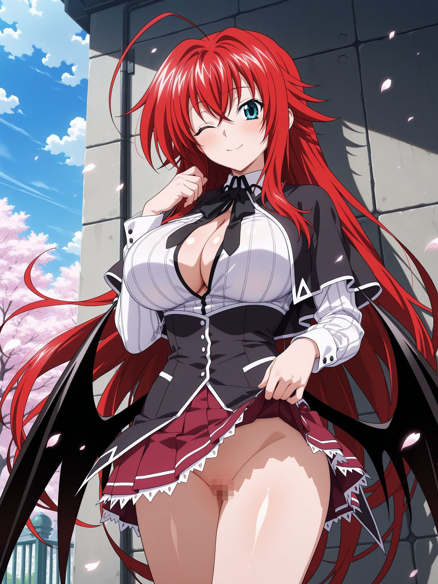 淫乱ヒロインはチンポが大好き！ドスケベJKの中出しセックスライフ！リアス編【豪華CG300枚収録】 サンプル1ページ目