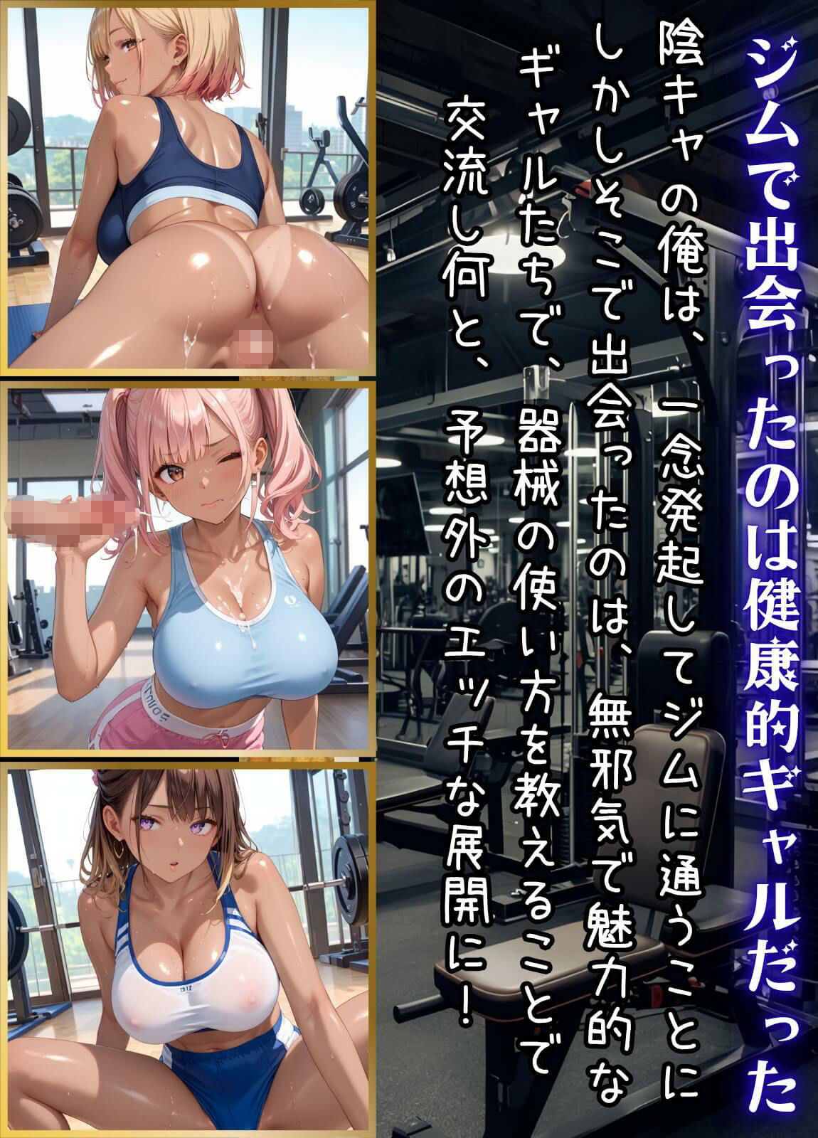 ギャルがいるジムは最高なんです！8【厳選270枚収録】 サンプル1ページ目