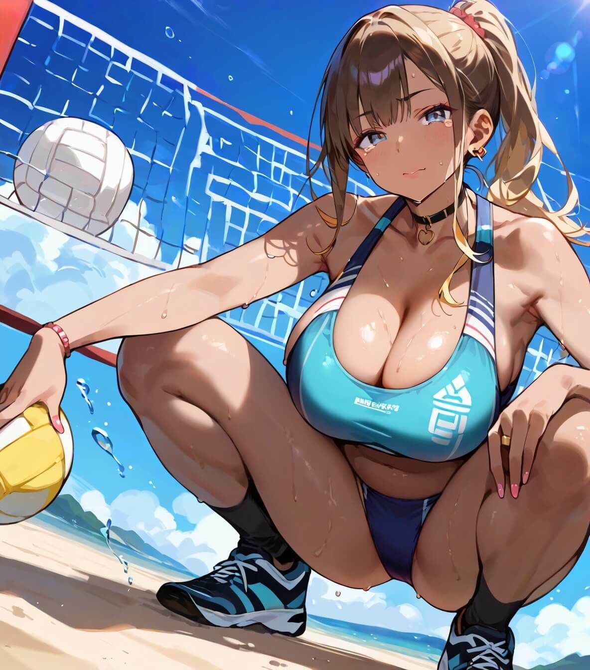 ビーチバレーの罰ゲームはセックスです！！【厳選250枚収録】 サンプル6ページ目