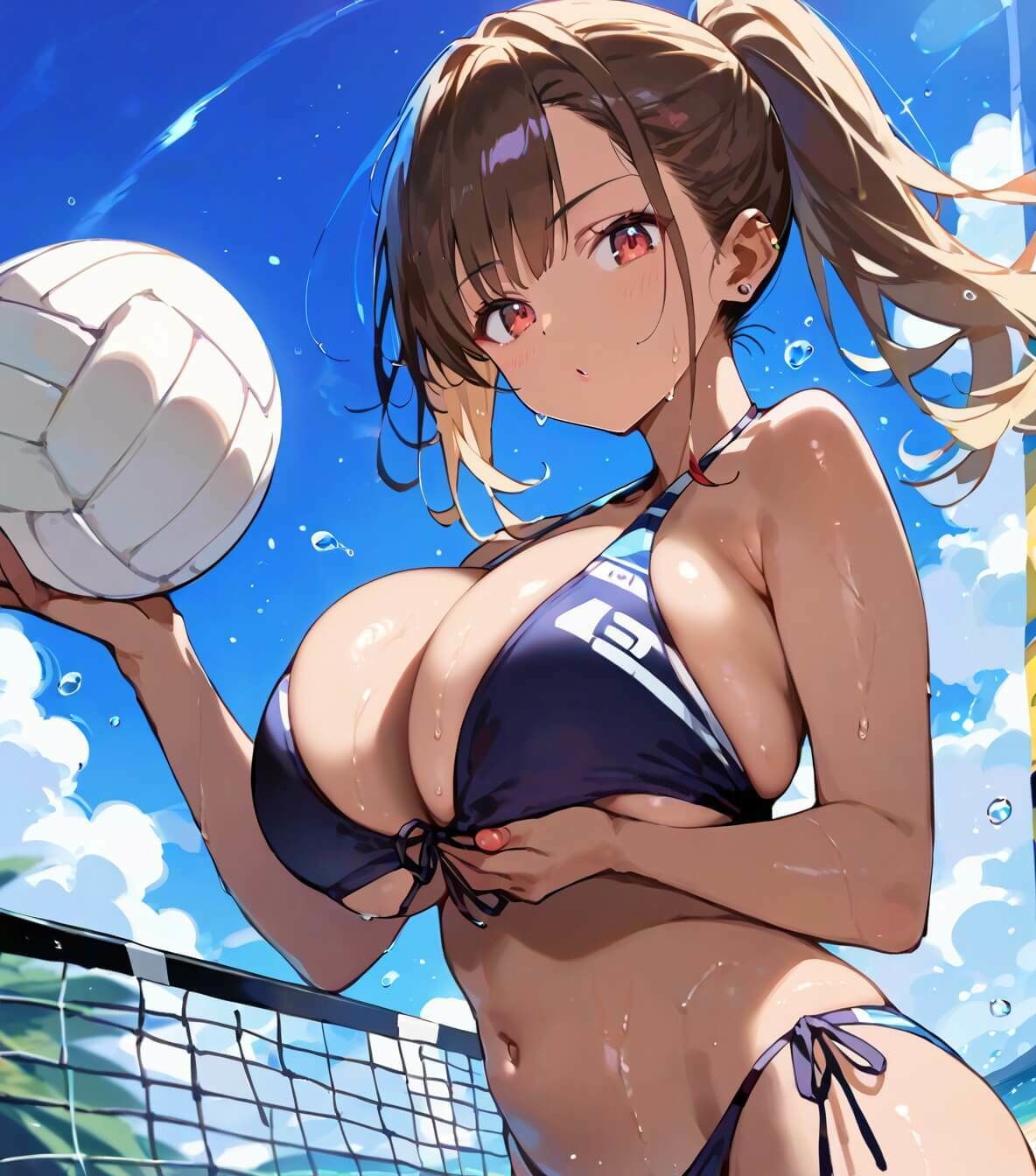 ビーチバレーの罰ゲームはセックスです！！2【厳選250枚収録】 サンプル5ページ目