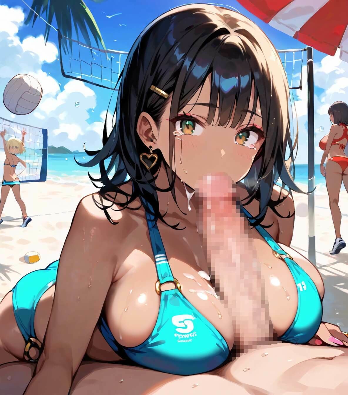 ビーチバレーの罰ゲームはセックスです！！3【厳選250枚収録】 サンプル4ページ目