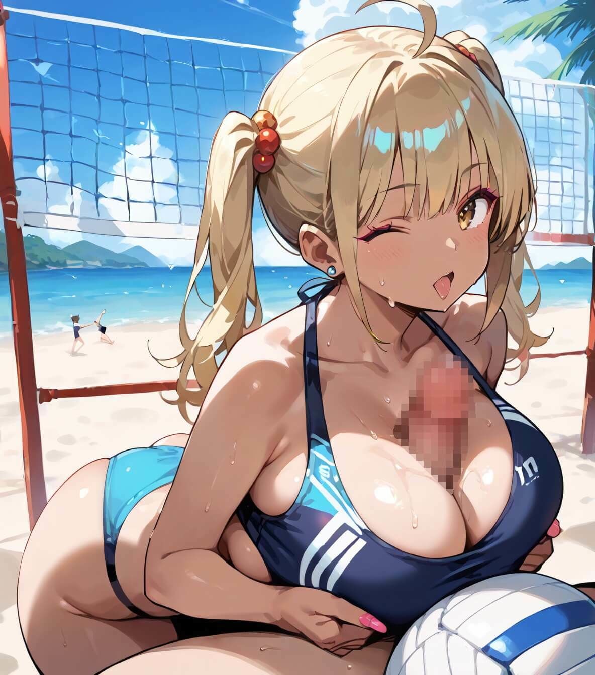 ビーチバレーの罰ゲームはセックスです！！3【厳選250枚収録】 サンプル7ページ目