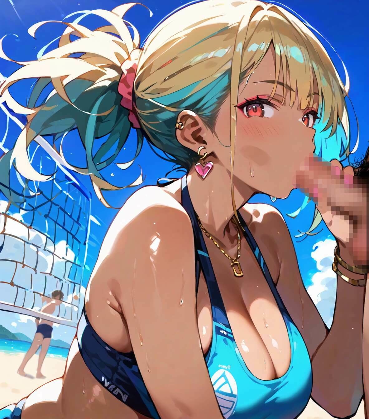 ビーチバレーの罰ゲームはセックスです！！5【厳選250枚収録】 サンプル3ページ目