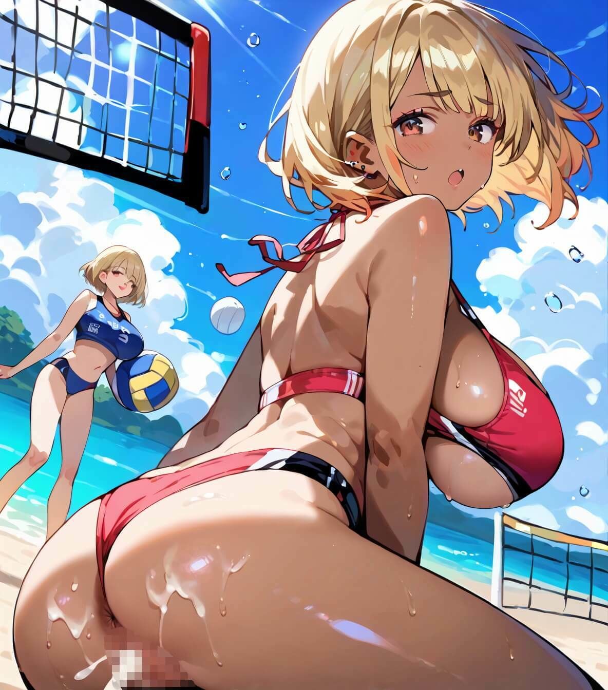 ビーチバレーの罰ゲームはセックスです！！5【厳選250枚収録】 サンプル5ページ目