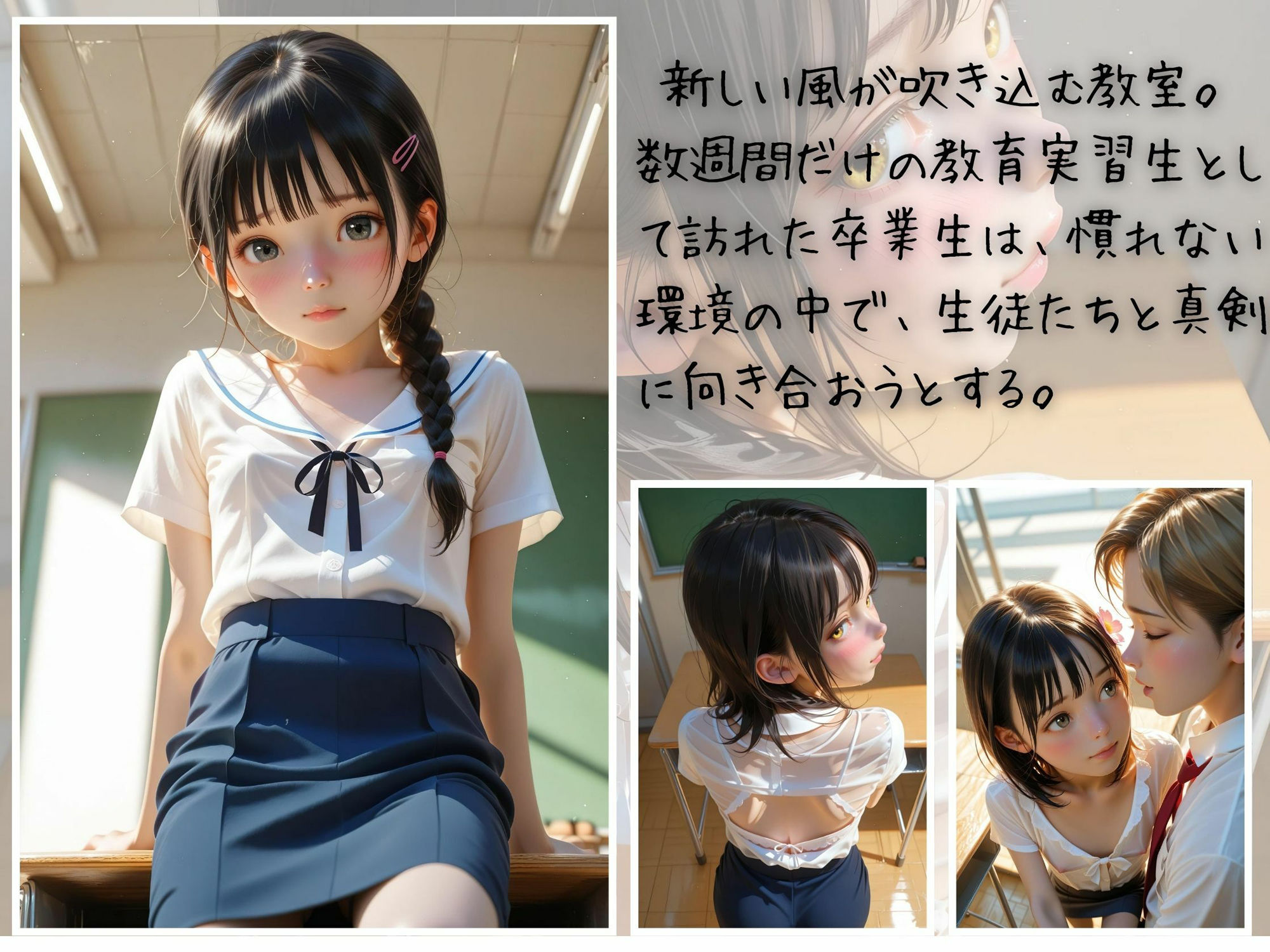 放課後リアル＃11〜教育実習生として帰ってきた卒業生と〜 サンプル1ページ目