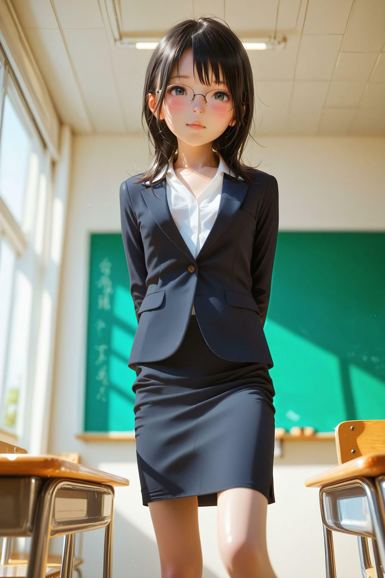 放課後リアル＃11〜教育実習生として帰ってきた卒業生と〜 サンプル5ページ目