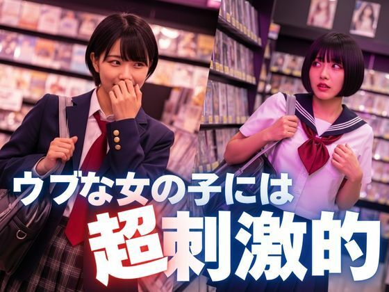 AVショップに迷い込んだ制服ガール サンプル1ページ目