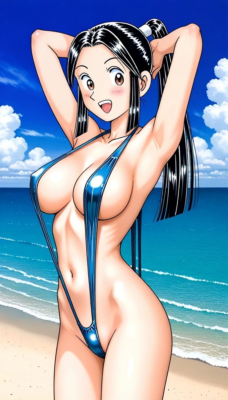 和美人婦警コンビのグラビア サンプル2ページ目