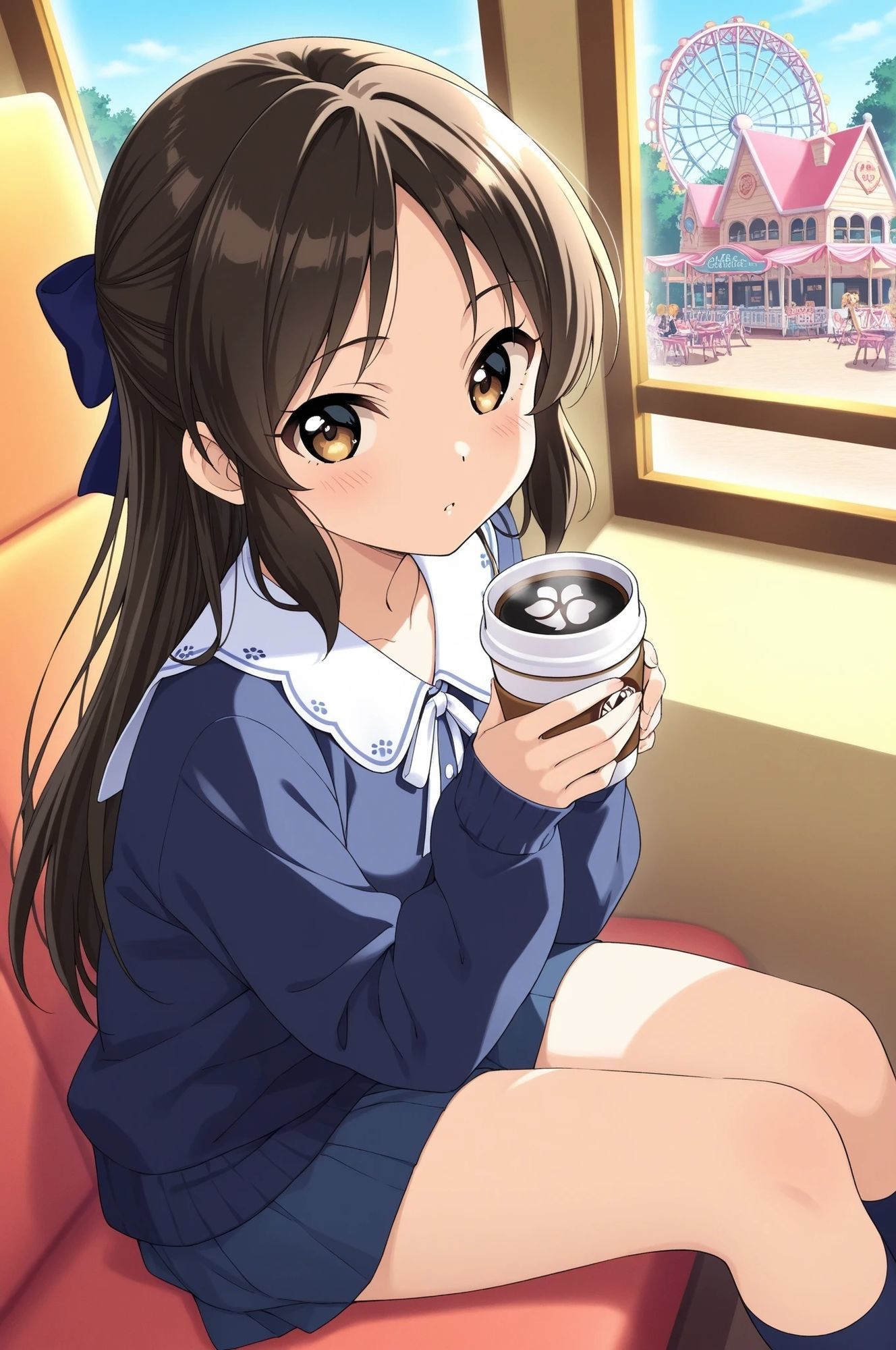 虹かけ誌   アイドルマスター  イラスト集36   橘ありす  スライムに求婚されました サンプル2ページ目