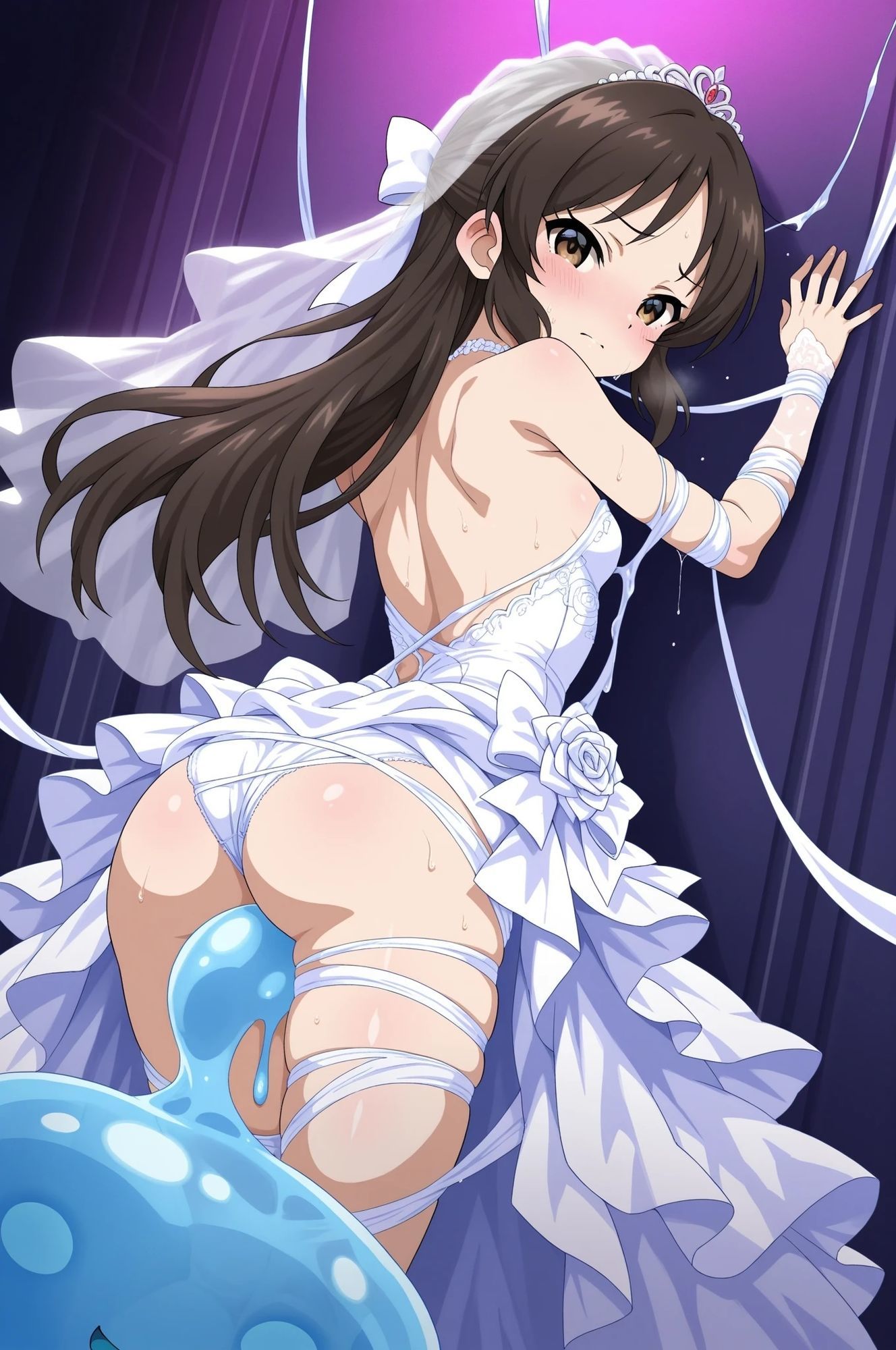 虹かけ誌   アイドルマスター  イラスト集36   橘ありす  スライムに求婚されました サンプル10ページ目