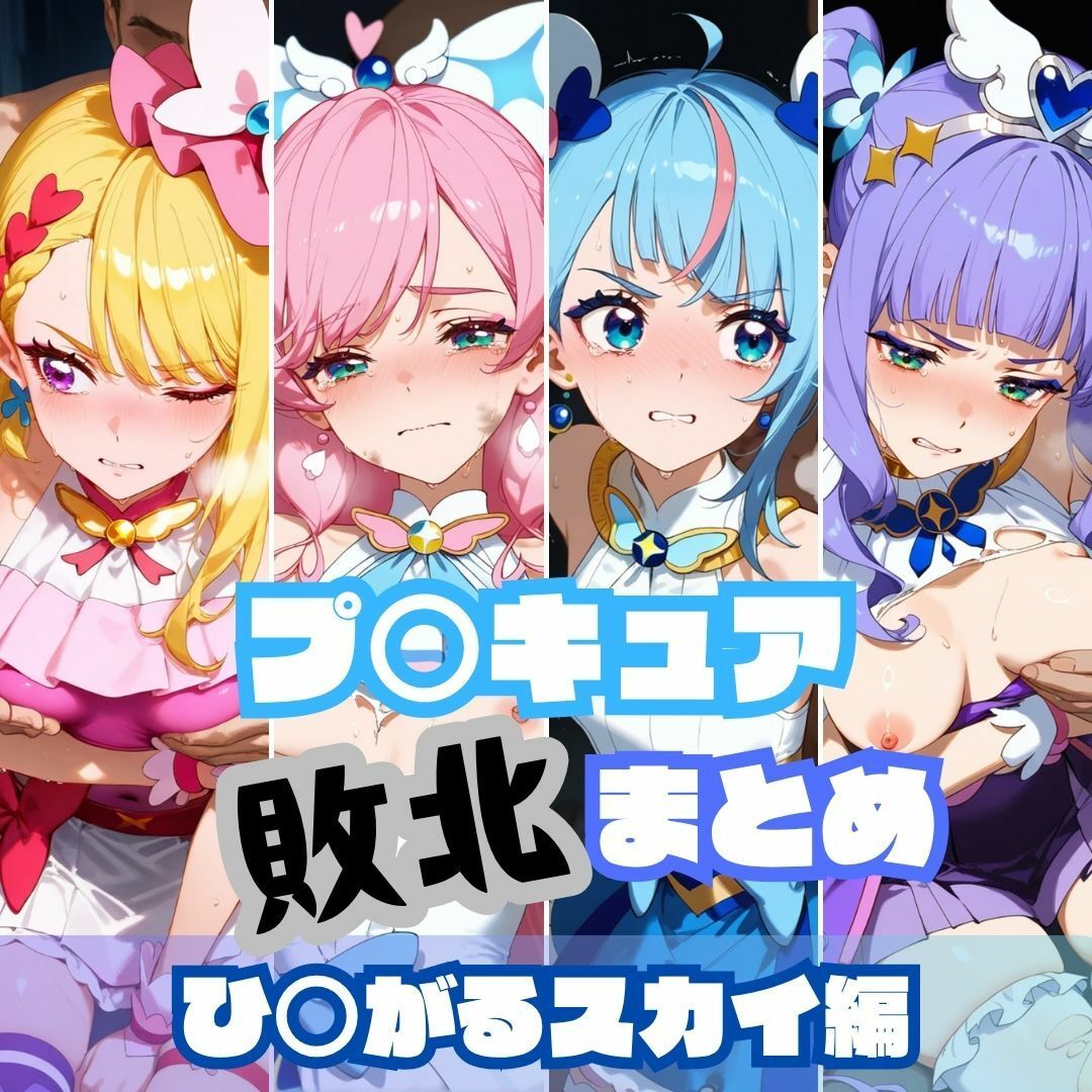 プ〇キュア敗北まとめ総集編 サンプル1ページ目