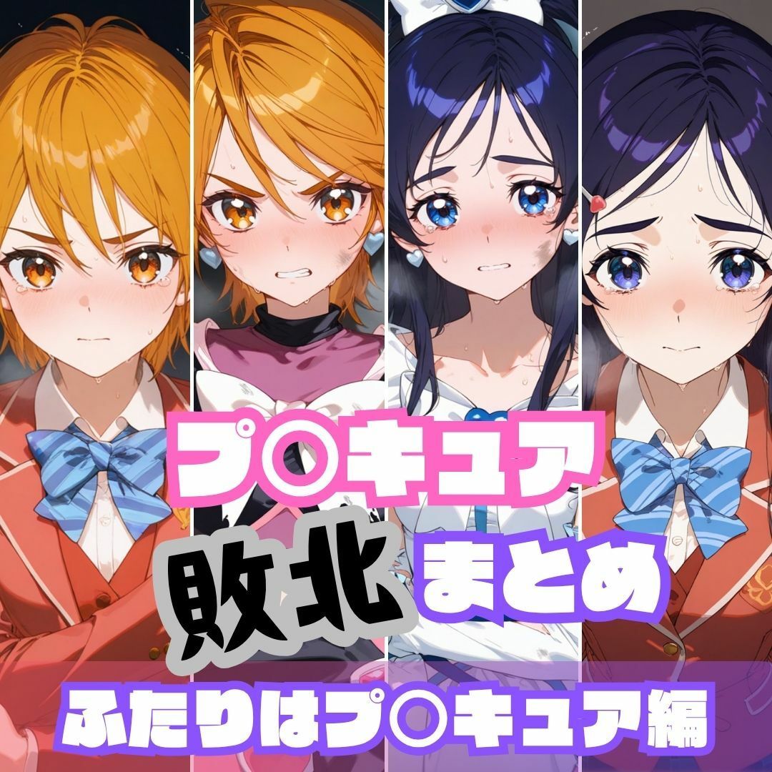 プ〇キュア敗北まとめ総集編 サンプル7ページ目