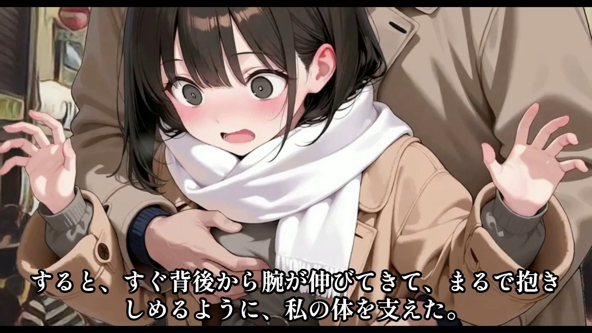 【羞恥体験告白】幼馴染たちと初詣に来た大人しい少女が、人混みの中でありえないほどの羞恥を味わう話 サンプル3ページ目