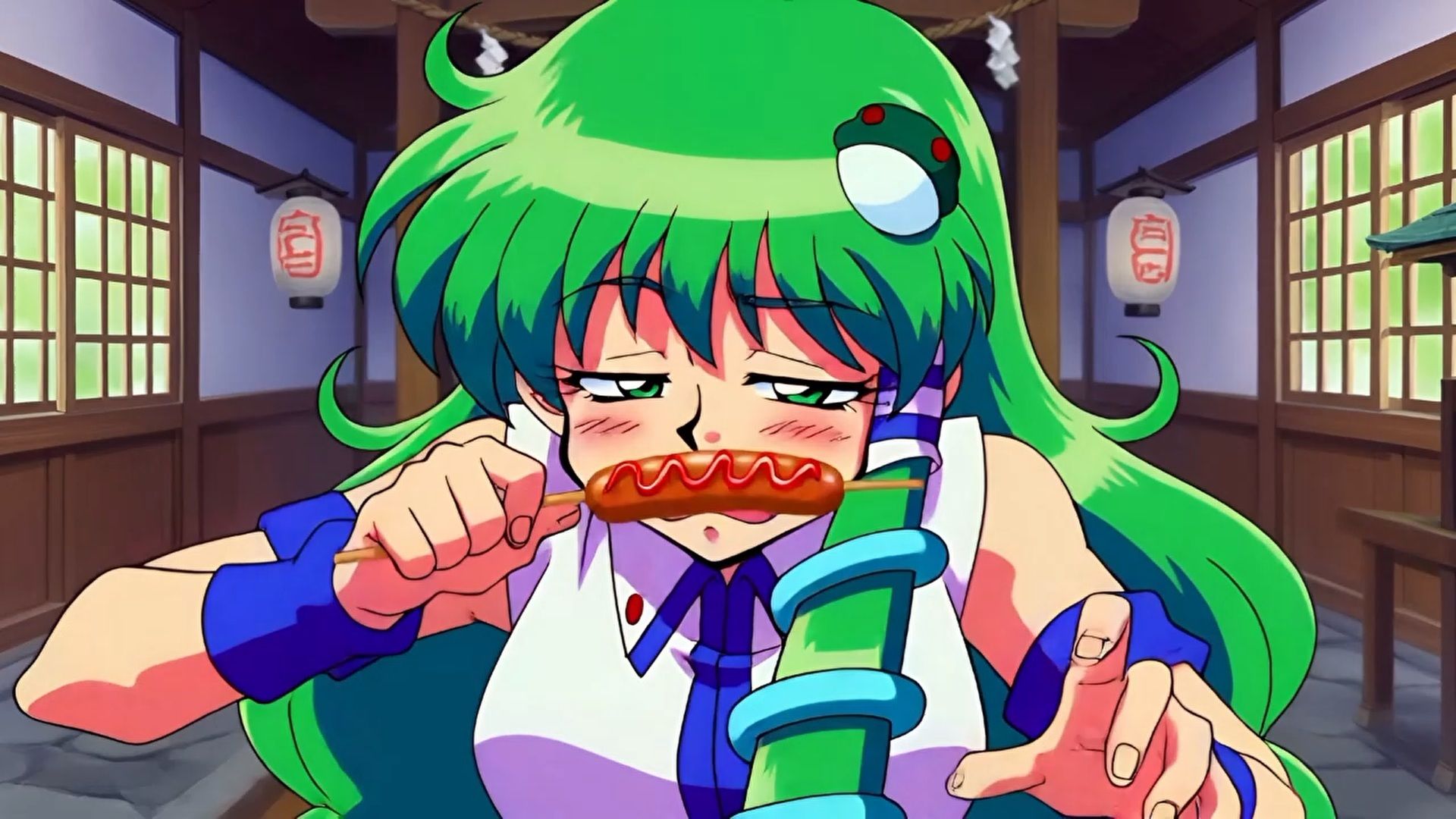 【くしゃみフェチ】東方鼻肉棒【フルアニメ！】/ Touhou Ladies Sneeze on Your Sausage！ （Full Anime） サンプル3ページ目