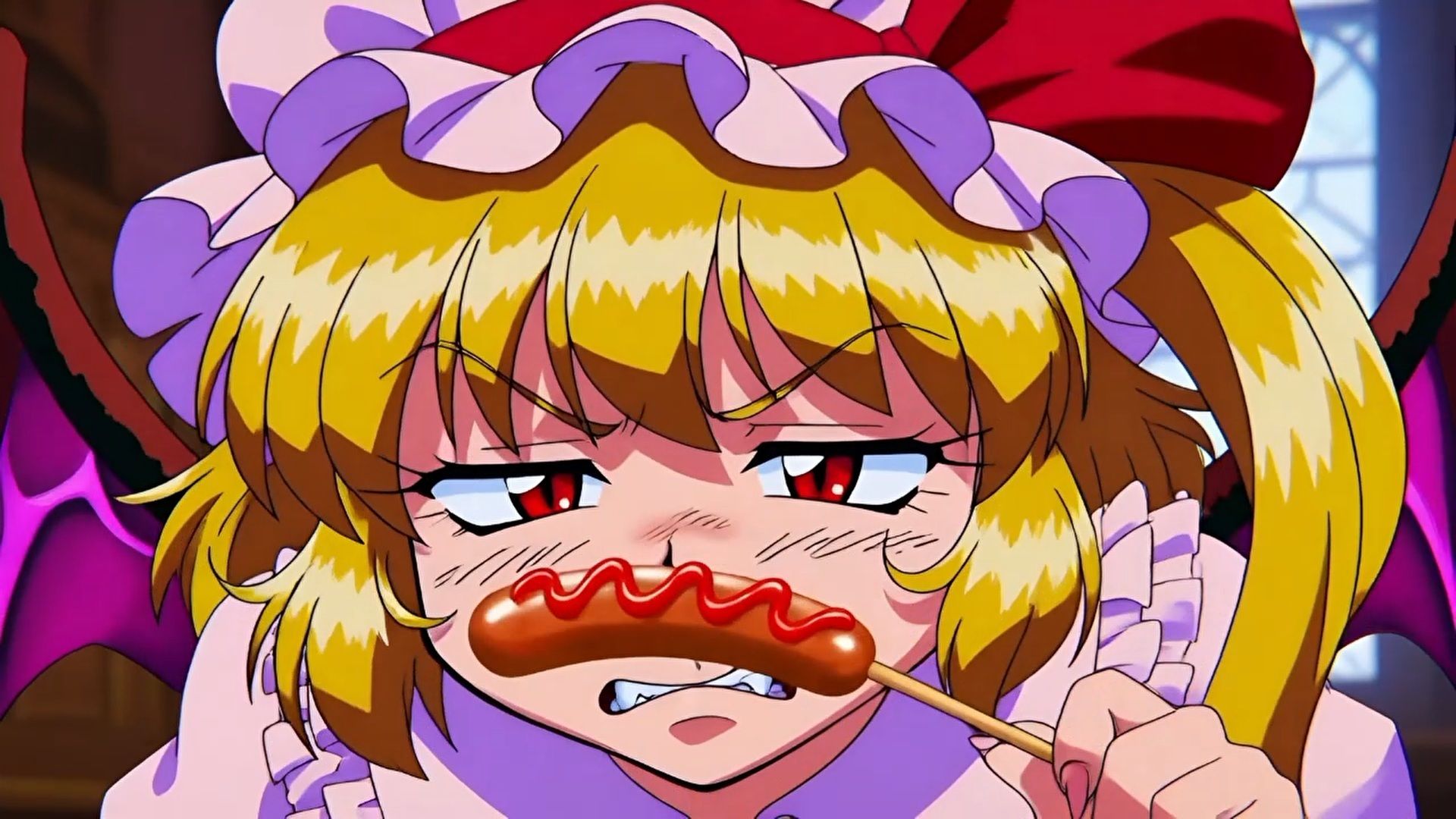 【くしゃみフェチ】東方鼻肉棒【フルアニメ！】/ Touhou Ladies Sneeze on Your Sausage！ （Full Anime） サンプル5ページ目