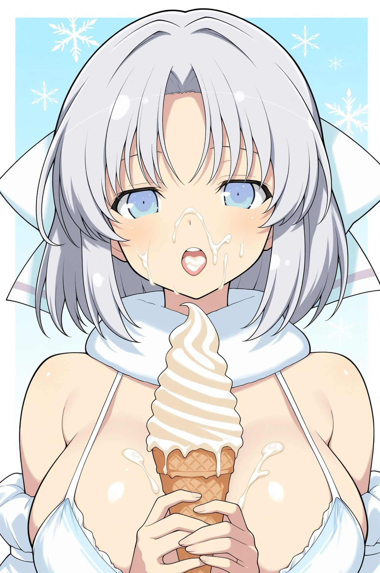 虹かけ誌   閃乱カグラ  イラスト集3   雪泉 サンプル3ページ目