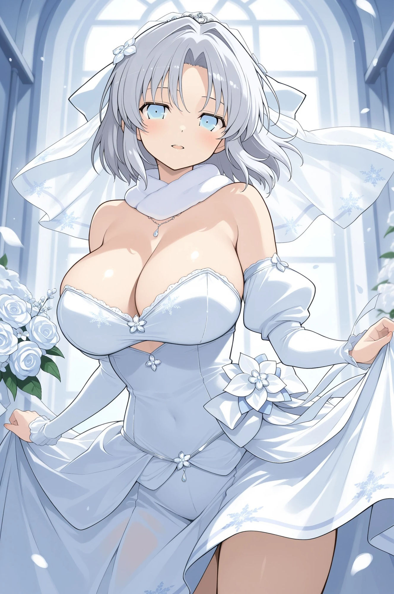 虹かけ誌   閃乱カグラ  イラスト集3   雪泉 サンプル10ページ目