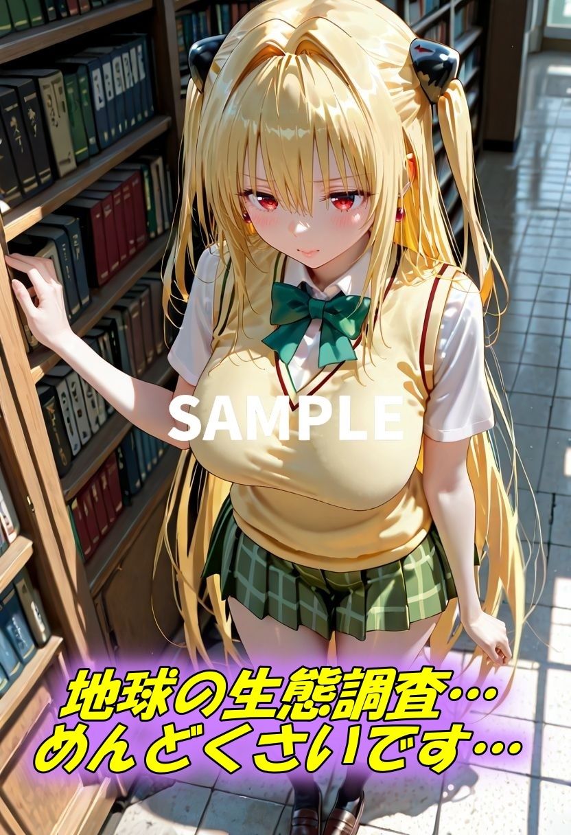 ヤミちゃん地球調査の性記録 サンプル1ページ目