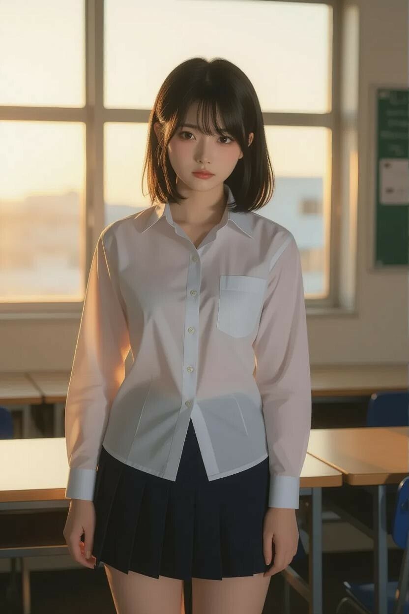 美少女JKりなちゃん写真集 サンプル2ページ目