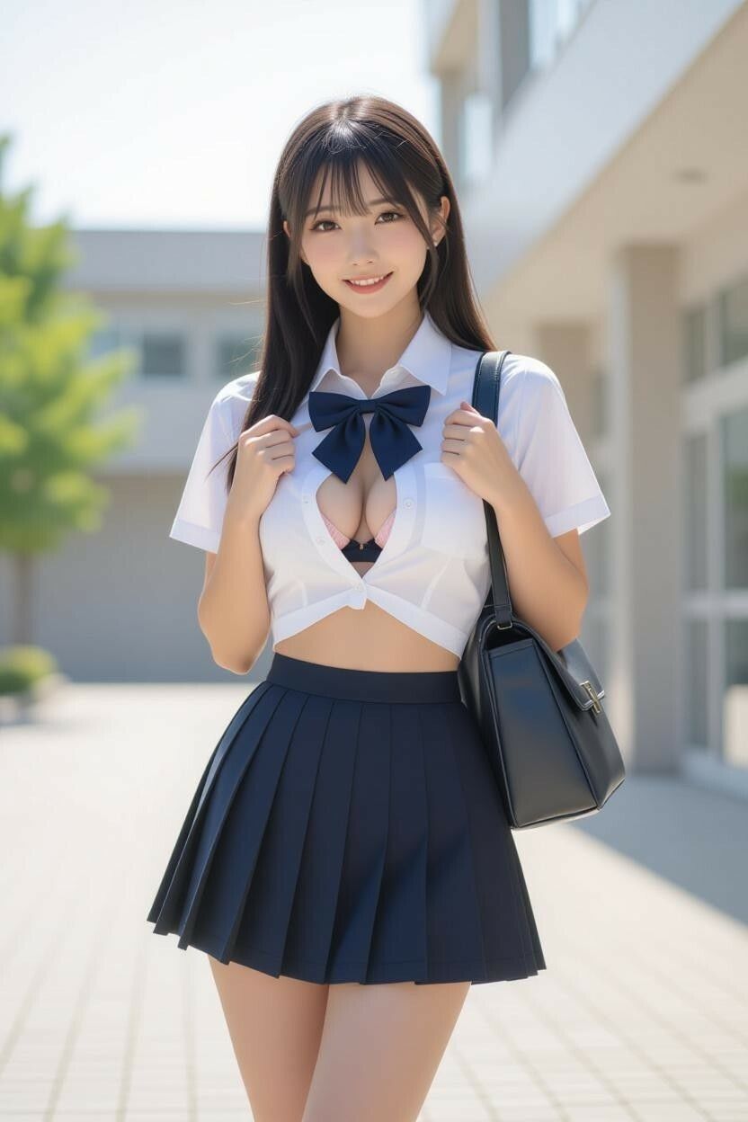 美少女JKりなちゃん写真集 サンプル3ページ目