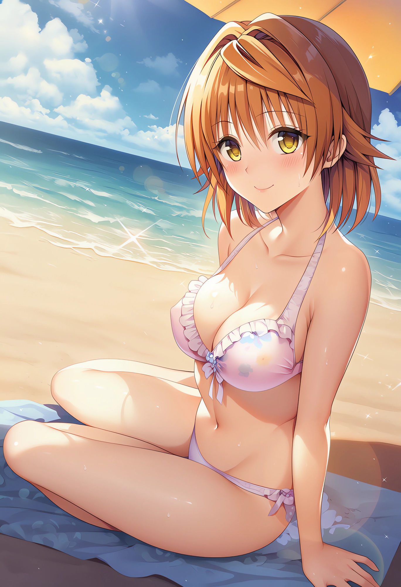 海でとらぶる サンプル3ページ目
