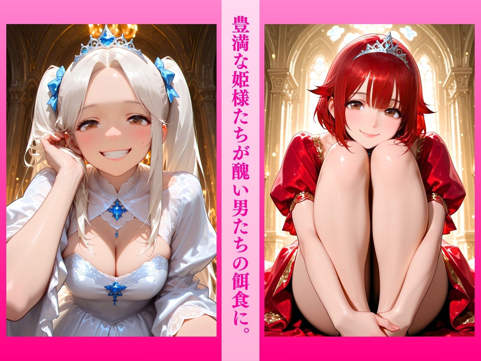 お姫様たちの処女献上〜弄ばれる豊満ボディ〜「これで国をお願いします」 サンプル1ページ目