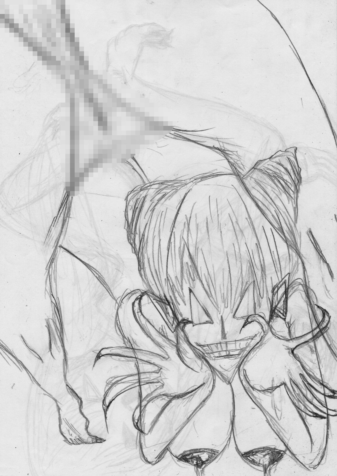 黒よりも黒いエロティックホラー黒戯絵集「マネキンポーズ10」 サンプル10ページ目
