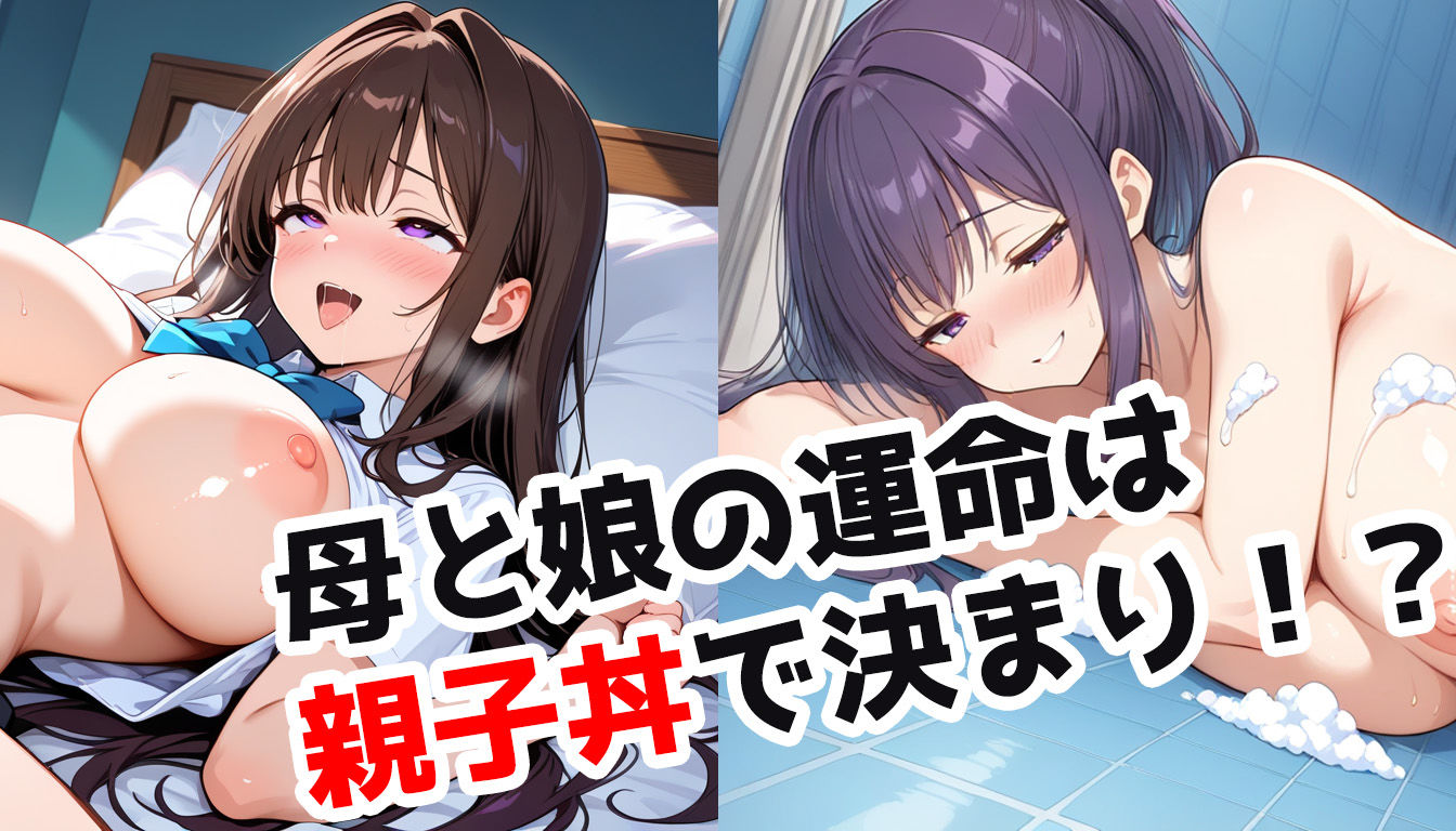 義理の母娘の親子丼！？ヒミツを使ってNTR孕ませセックス！ サンプル9ページ目