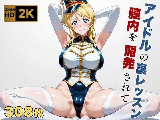 【ラブラ●ブ】【絢●絵里】金髪アイドル、マーチングバンド衣装のまま快感を教えられる