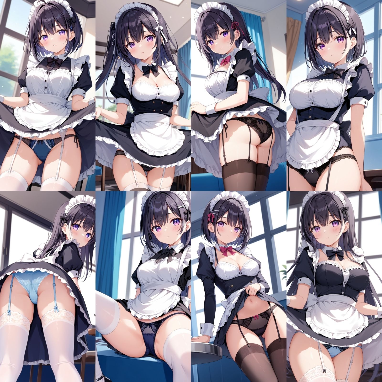 ご奉仕清楚メイドにレースパンティーみせてもらいました【250枚】 サンプル1ページ目