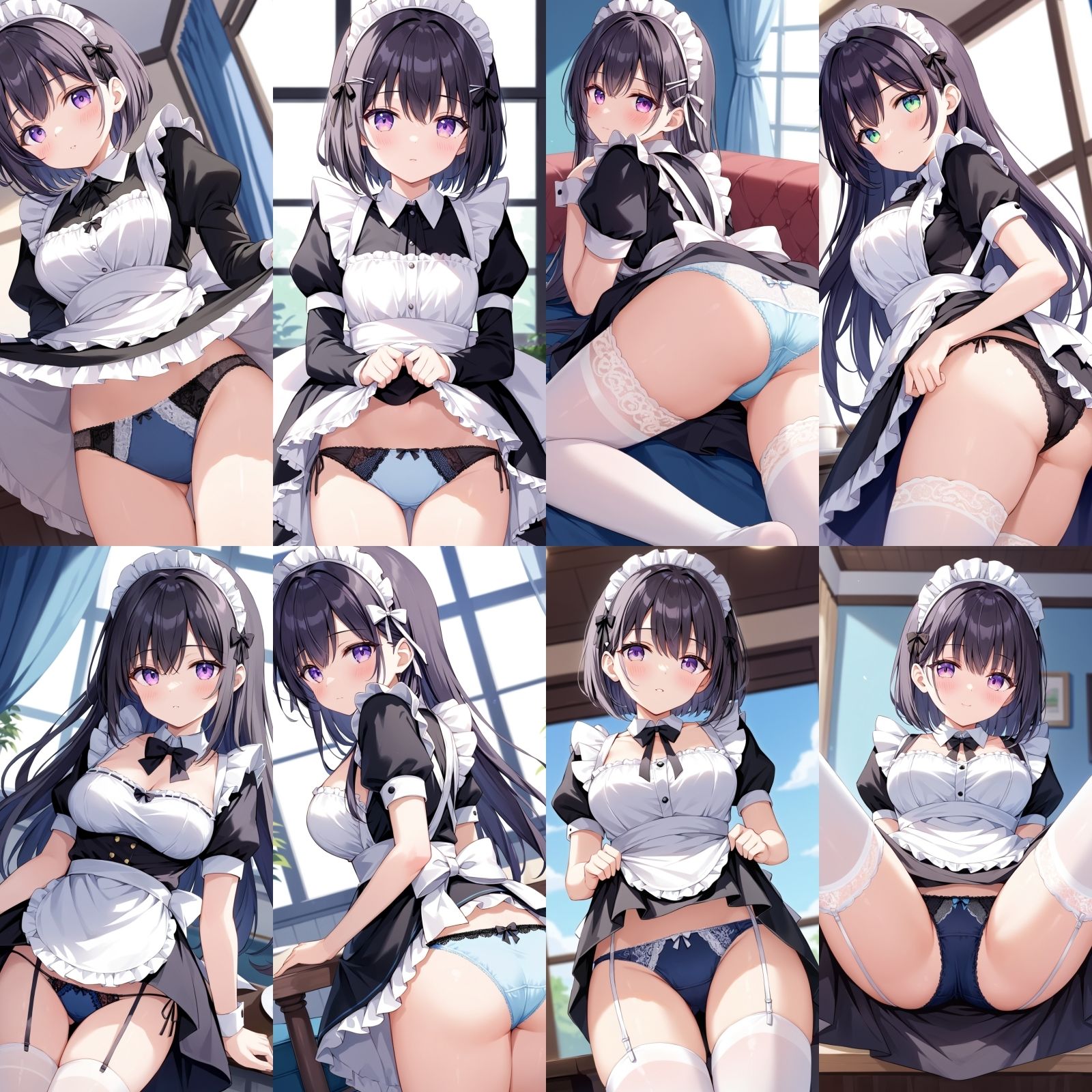 ご奉仕清楚メイドにレースパンティーみせてもらいました【250枚】 サンプル6ページ目