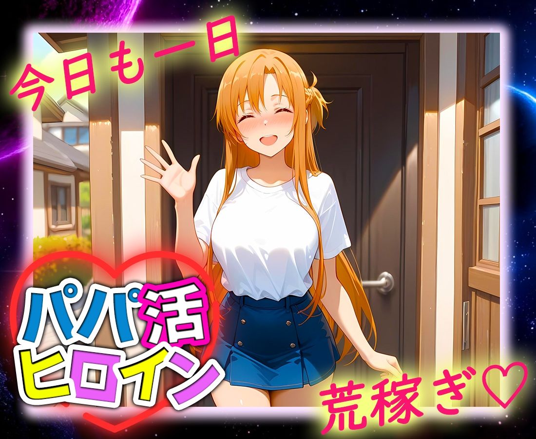 パパ活ヒロイン 〜今日もマンコで稼ぎます〜  ア〇ナ編 サンプル9ページ目