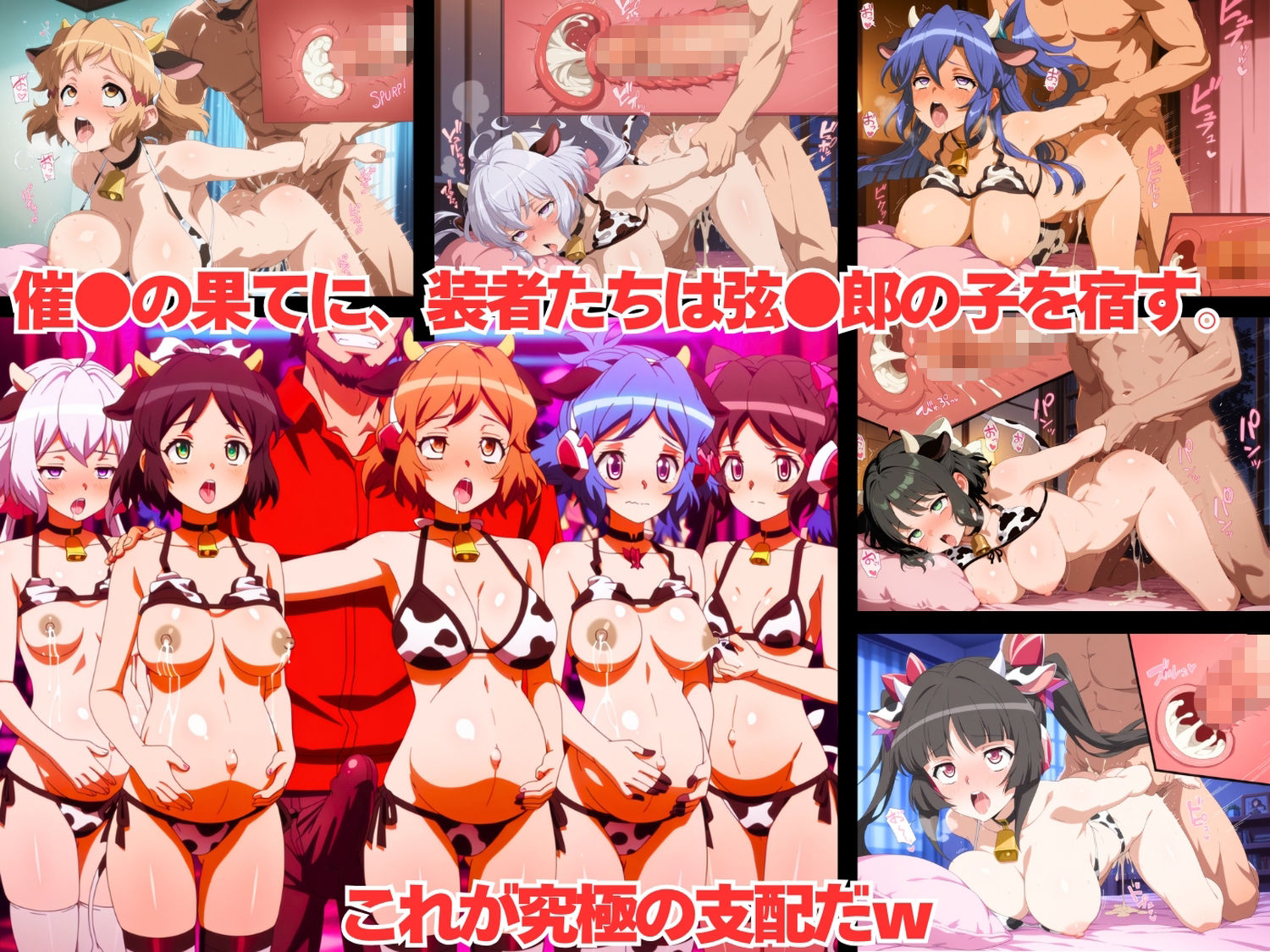 【寝取られ】シンフ●ギア・ハーレム 〜歌え、喘げ、服従せよ〜 サンプル10ページ目