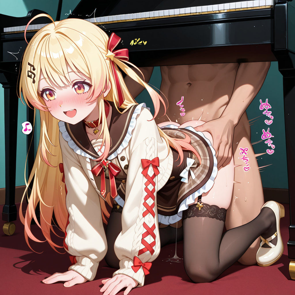 ぺこら、ぺこまま、りりか、かなで、はじめ、らでん、ノエル ホロライブ  生成AI  エロ画像 サンプル7ページ目