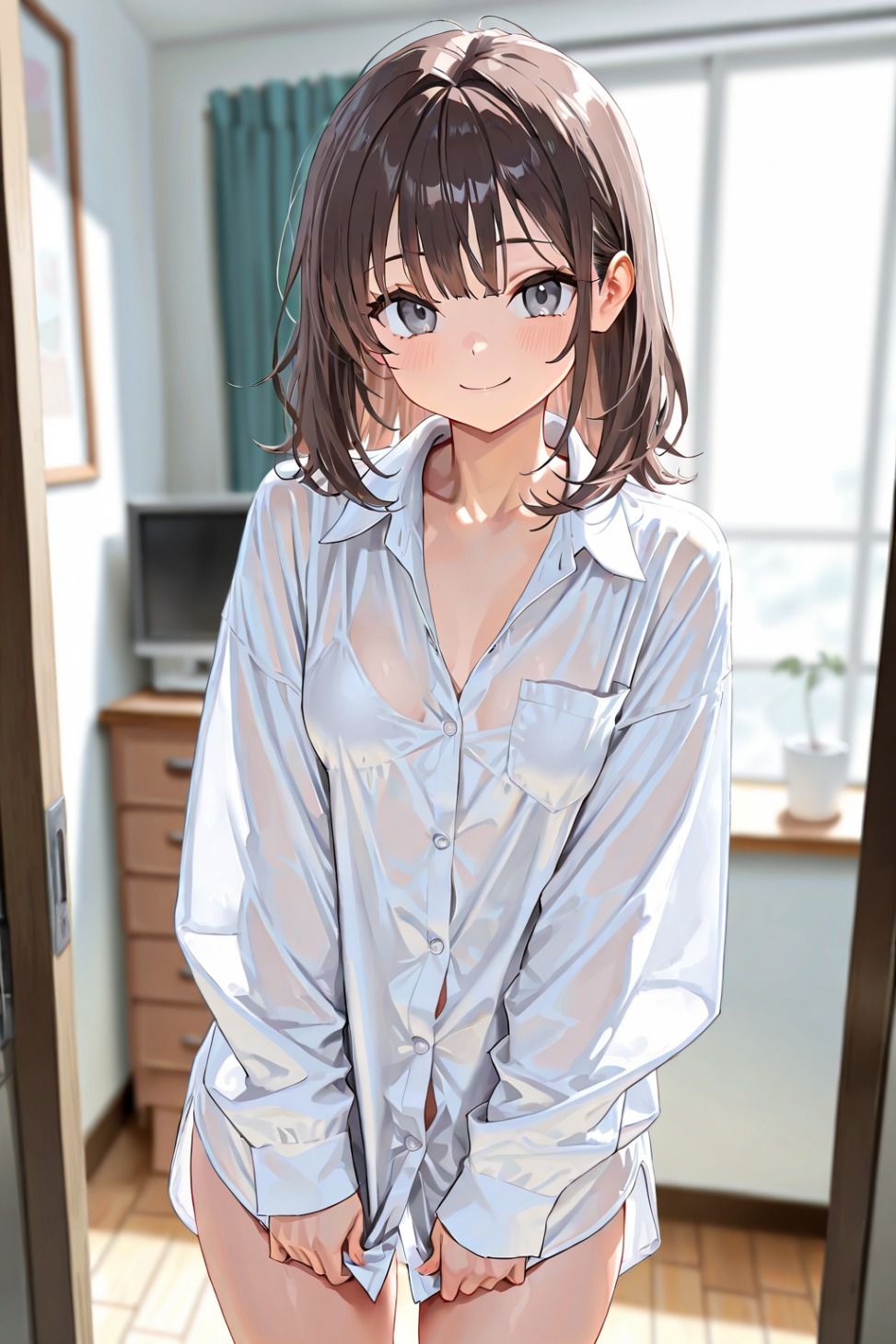 だぼだぼ彼シャツ サンプル1ページ目