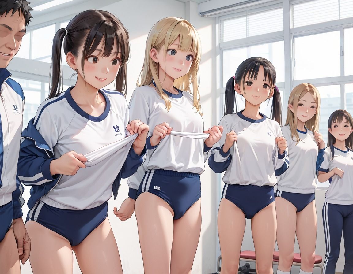 校内ハーレム乱交 サンプル1ページ目