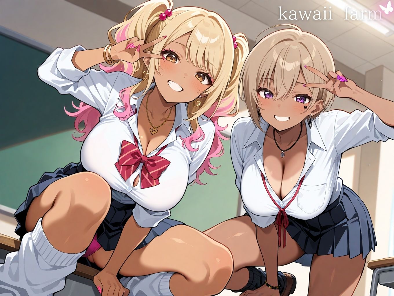 性欲まみれ 黒ギャル ver.2 サンプル5ページ目