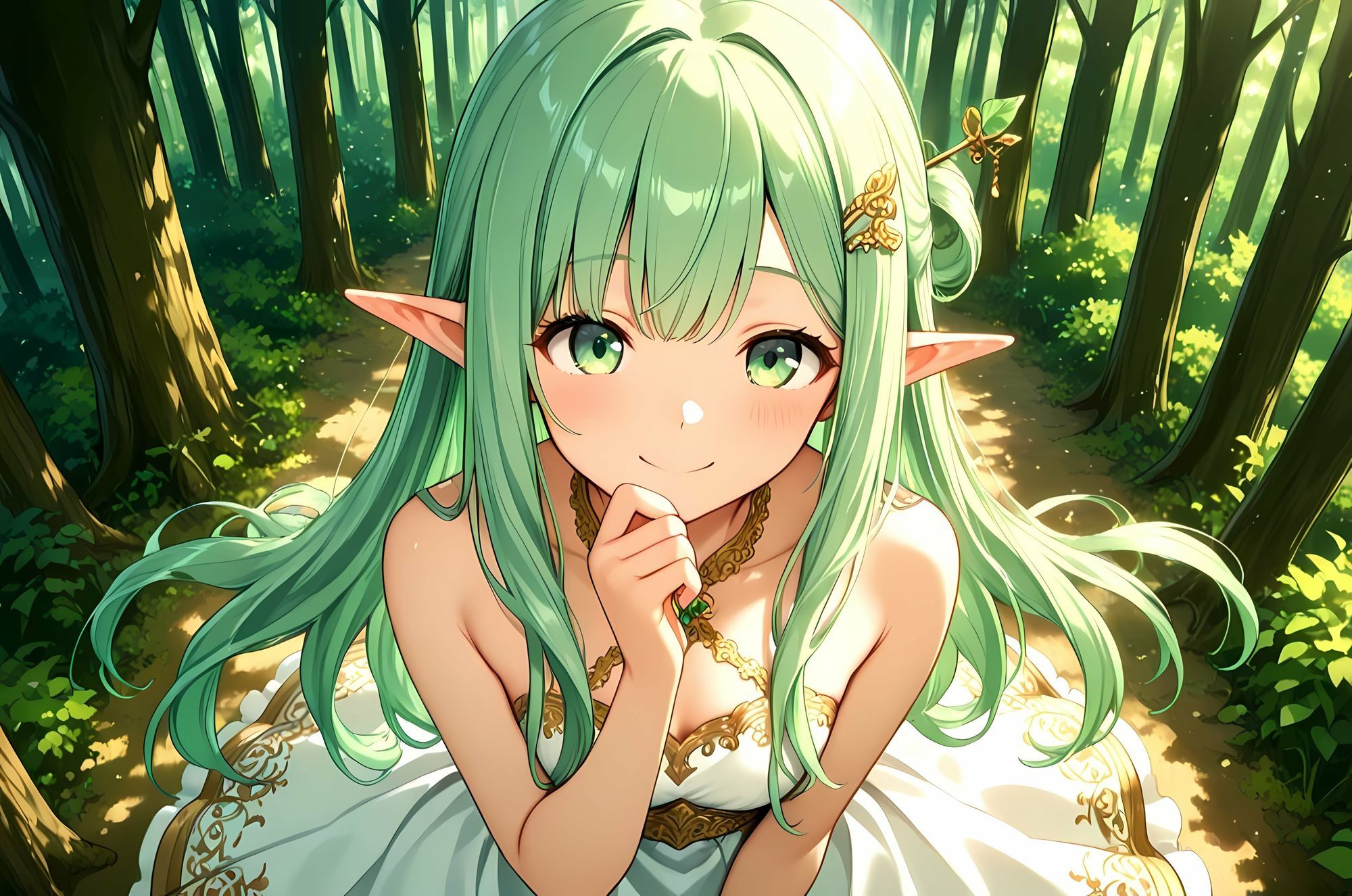 拾ったエルフがいつの間にか俺好みのエロ妻に成長していたお話 Part4 温泉編 サンプル1ページ目
