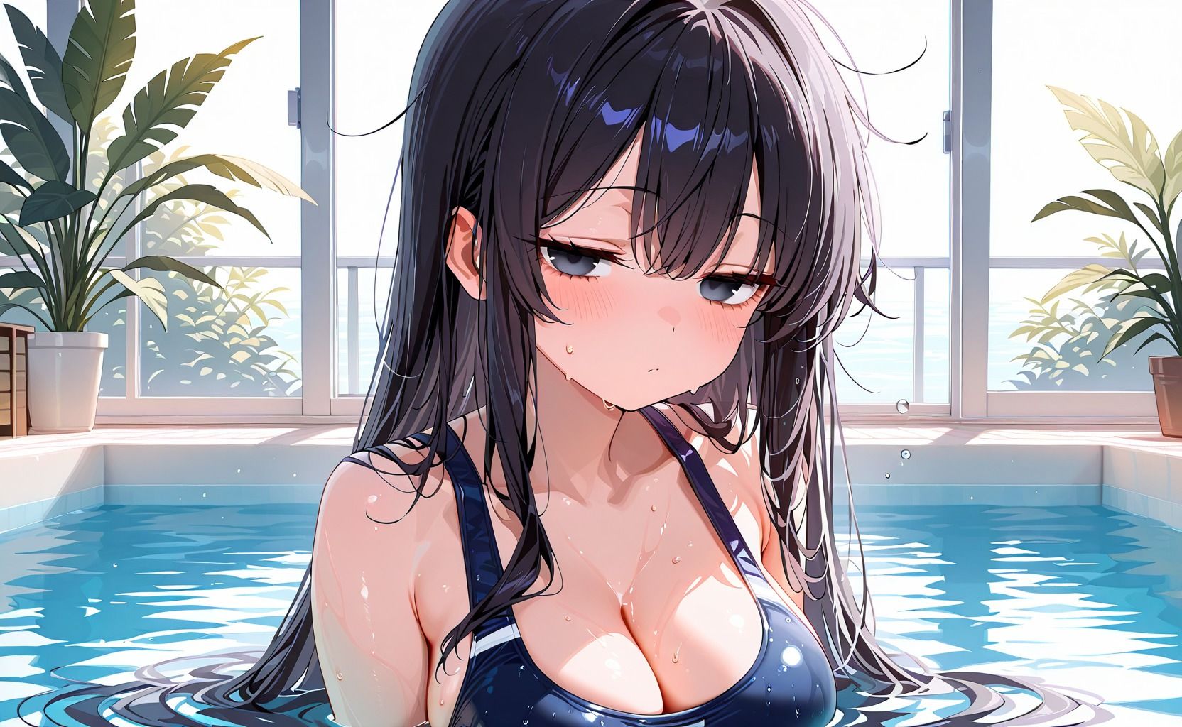 水泳部のアイドルは俺だけの肉便器 サンプル1ページ目