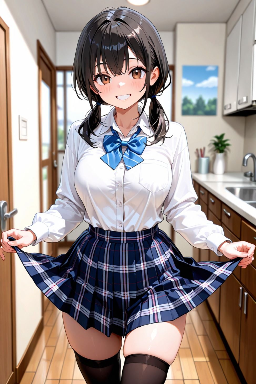 男はみんな、絶対領域がお好きでしょ？ サンプル1ページ目