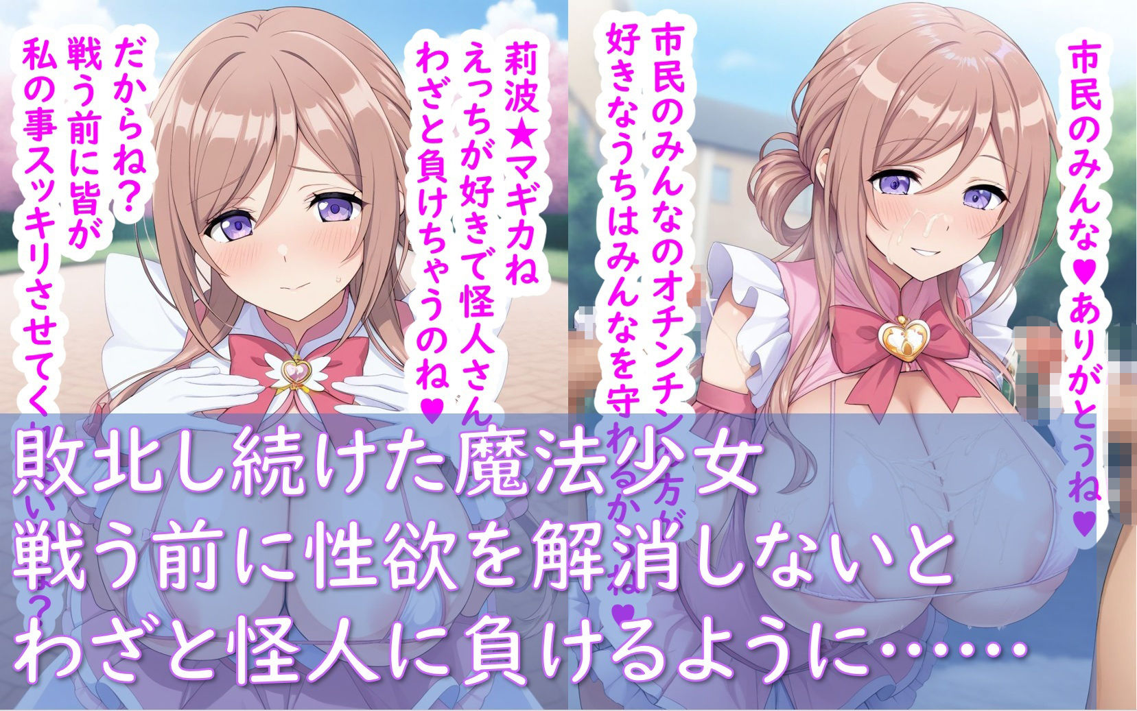魔法少女 莉波★マギカ 完全敗北 サンプル7ページ目