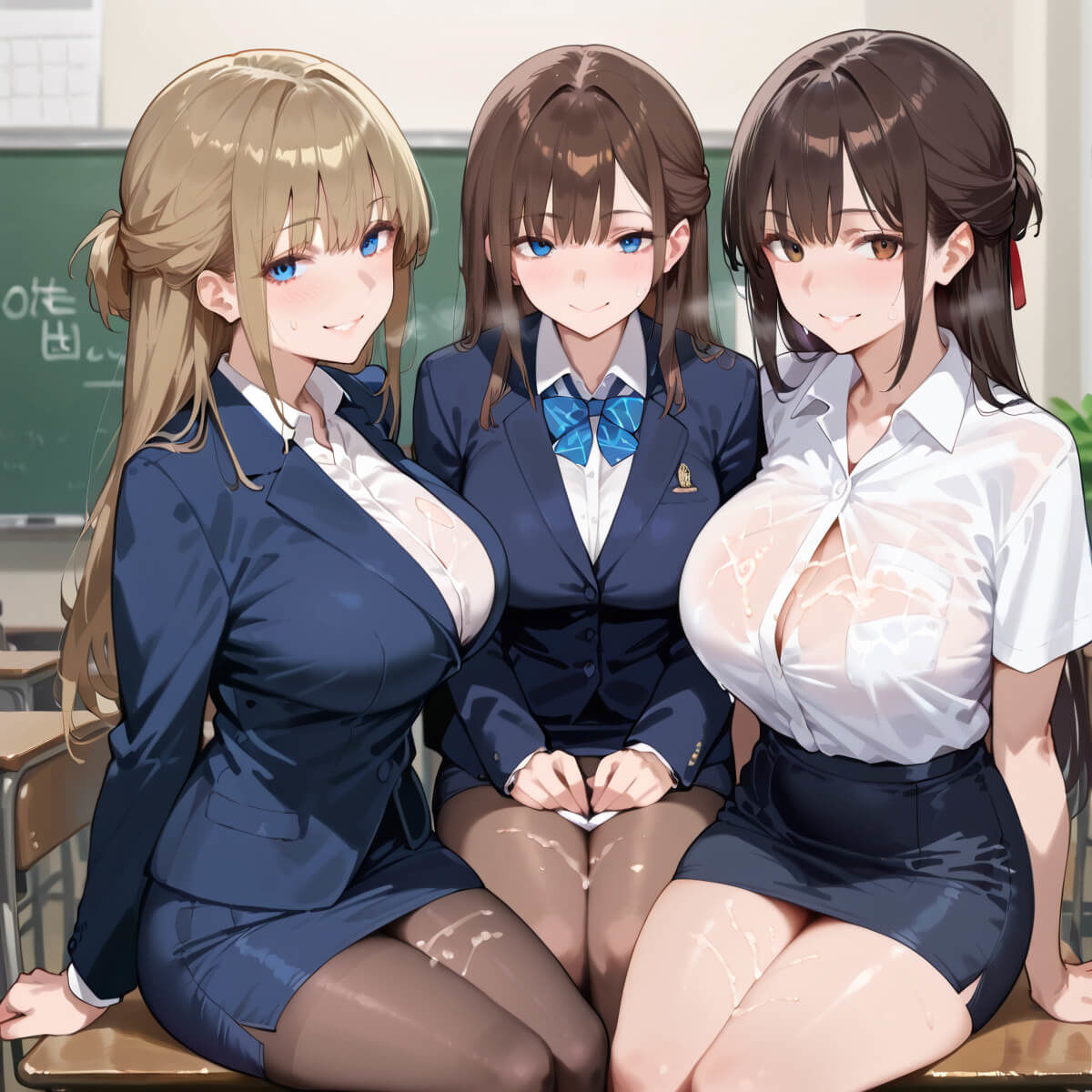 【PART2】教え子の視線に気づいた先生に放課後呼び出された サンプル4ページ目